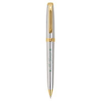 Sheaffer PRELUDE Brushed Chrome Gold Kugelschreiber BC1530